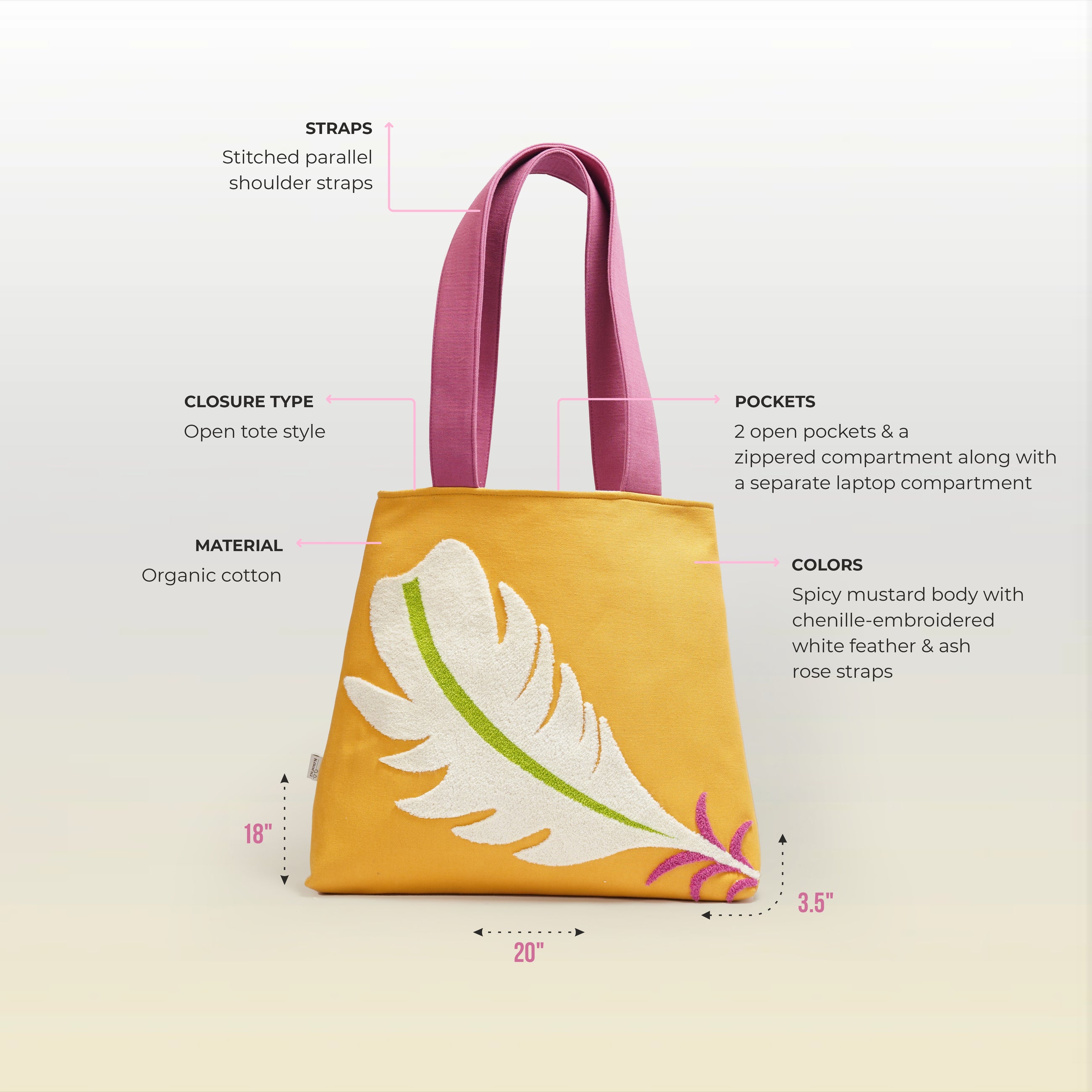Feathered Hope Tote