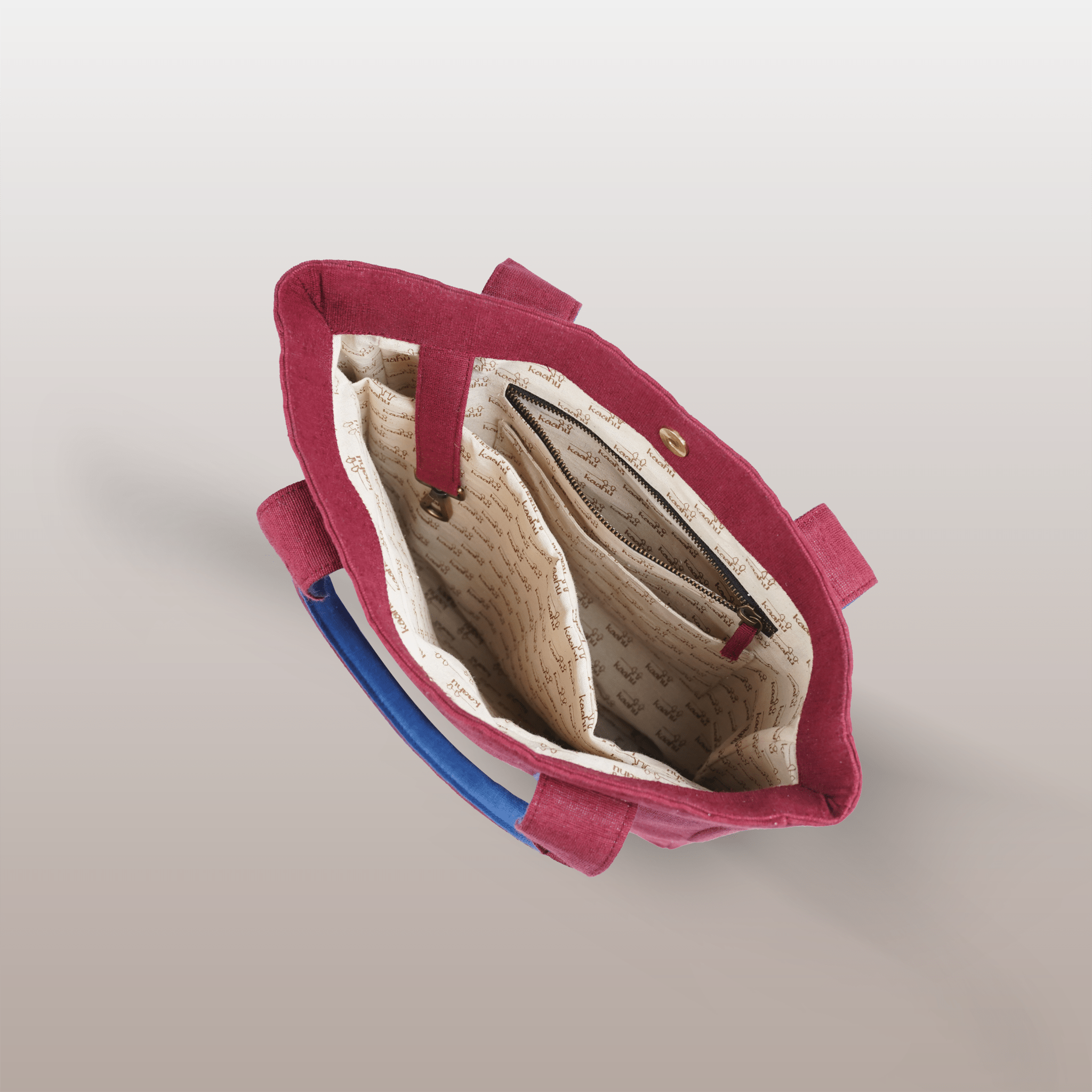 Ruby Reverence Tote - Kaahu
PDP label: TOP VIEW