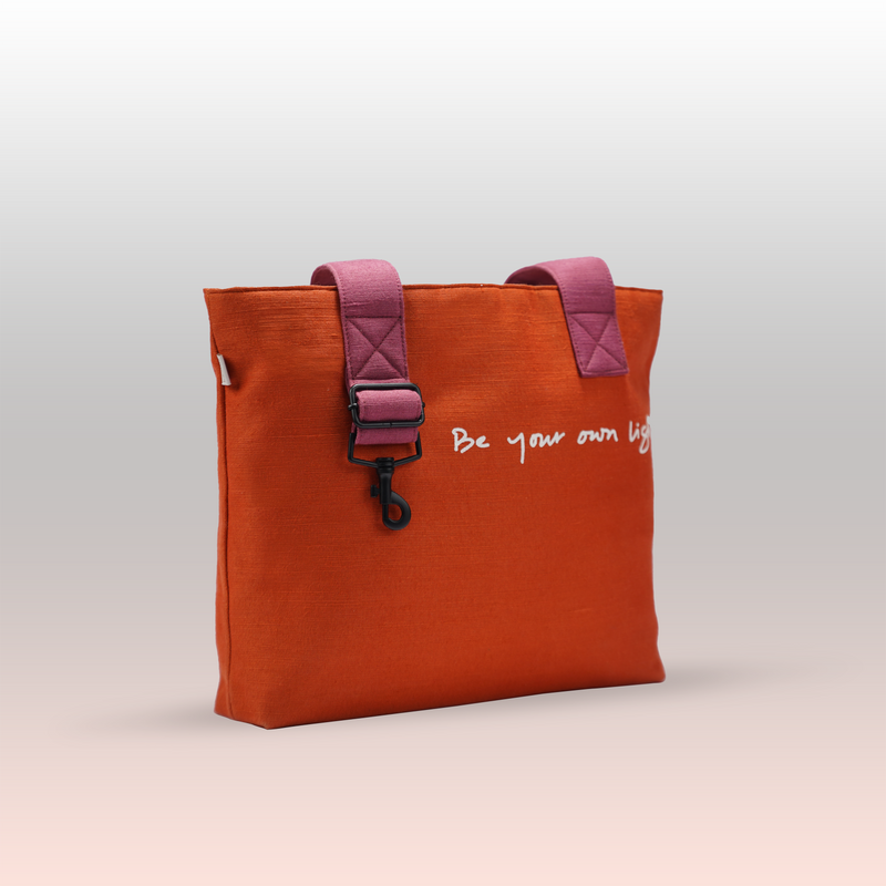 Blush Flame Messenger Bag