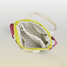 Chartreuse Wave Messenger Bag