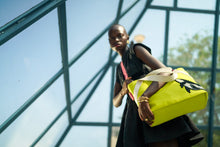 Chartreuse Wave Messenger Bag