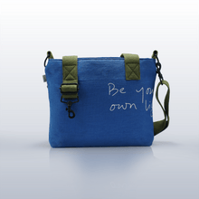 Guiding Glow Messenger Bag - Kaahu, organic cotton, sustainable bag
PDP label: FRONT