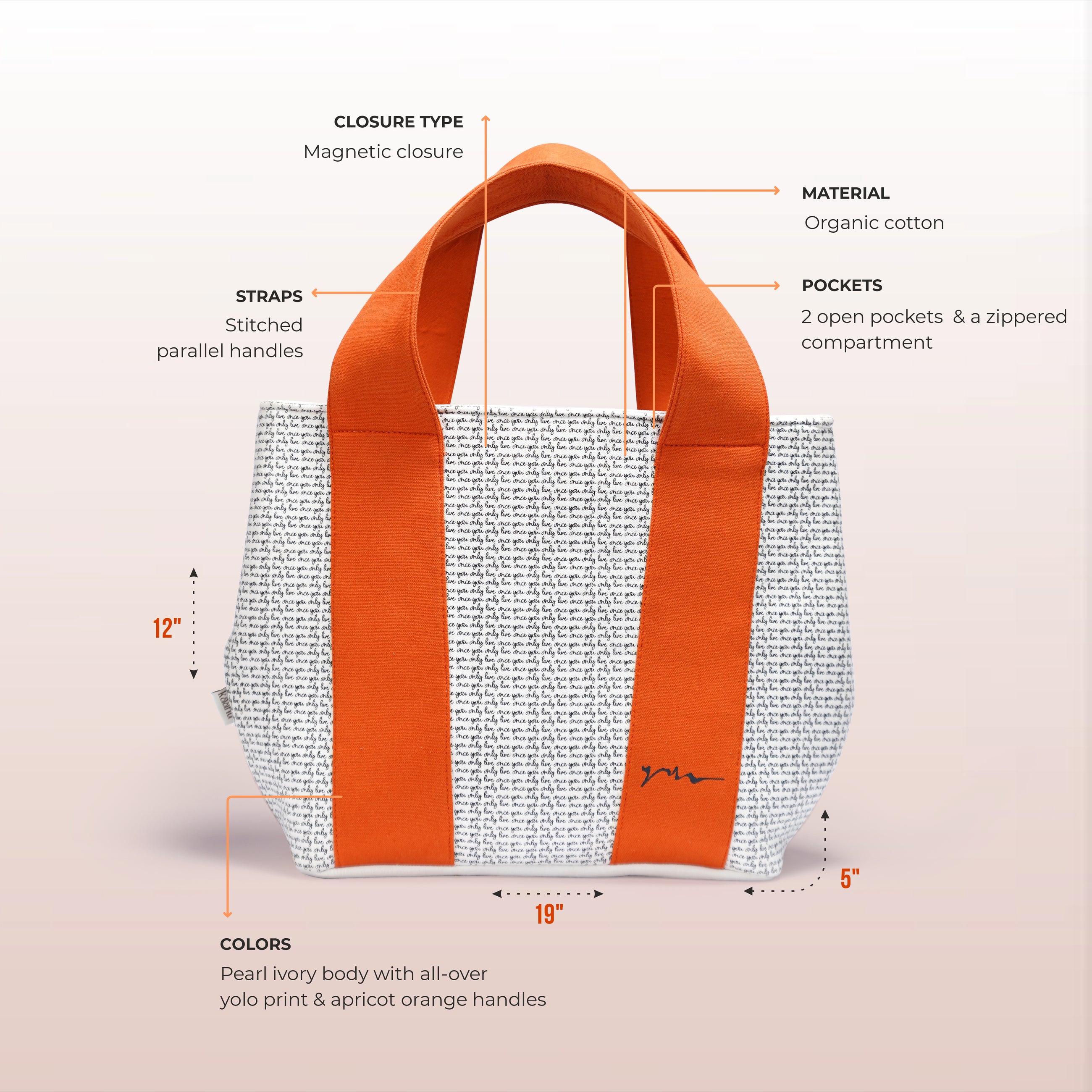 Pep in Your Step Shopper Bag