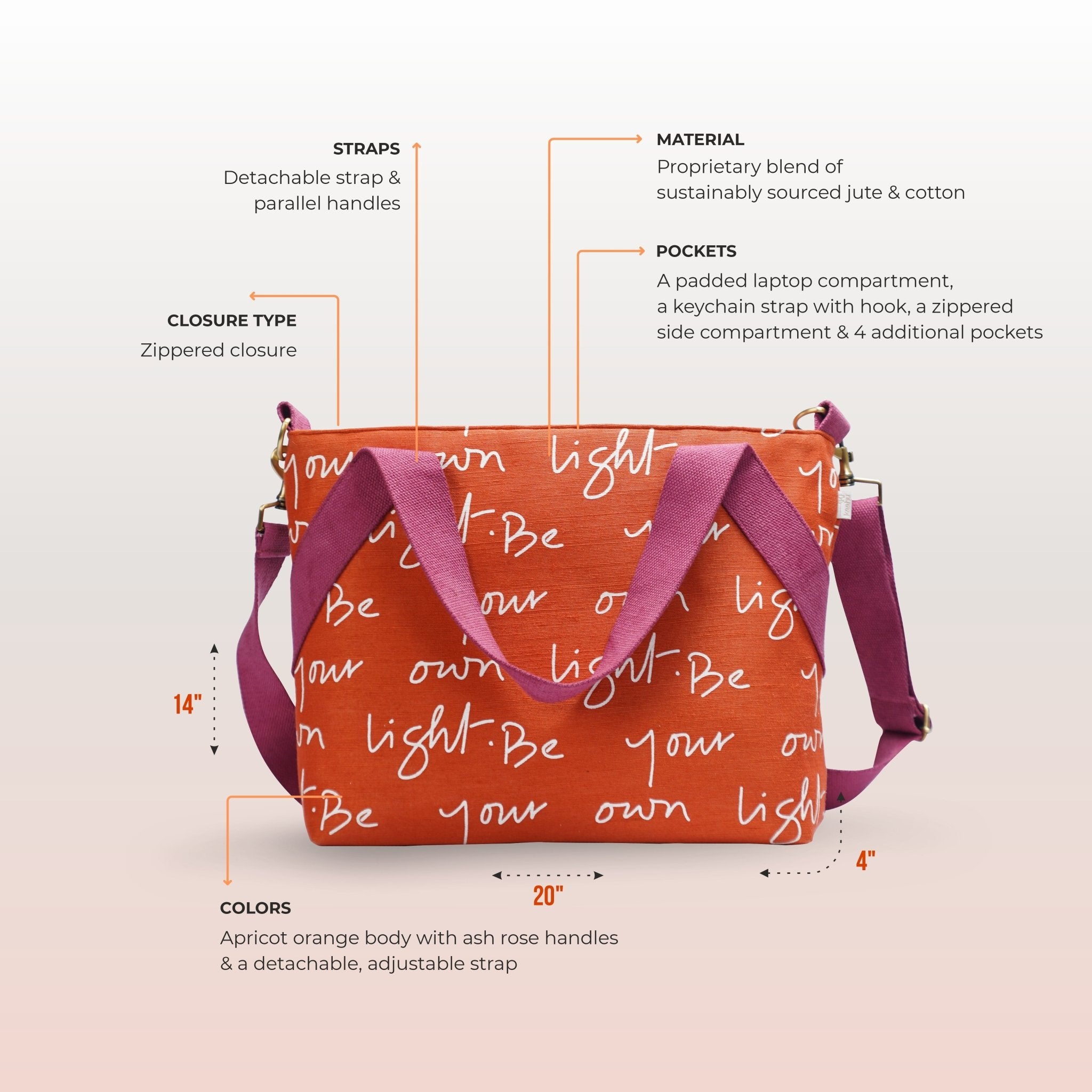 Radiant Voyage Messenger Bag - Kaahu